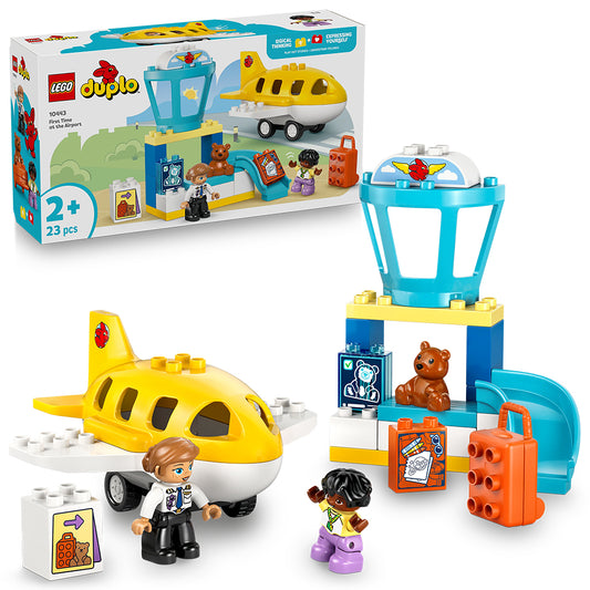 LEGO DUPLO 10443 First Time at the Airport Age 2+ 23pcs