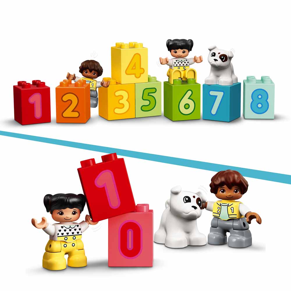LEGO DUPLO 10954 My First Number Train Learn To Count for Toddlers Age 1+ 23pcs