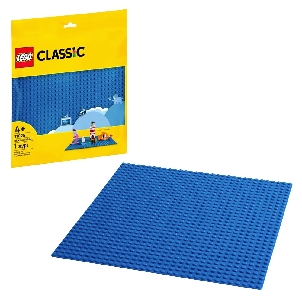 LEGO 11025 Blue Baseplate (25cm x 25cm)