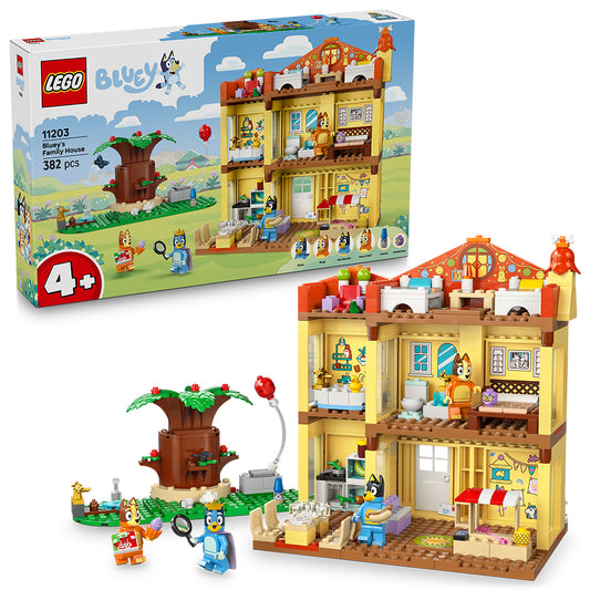 LEGO Bluey 11203 Bluey's Family House Age 4+ 382pcs