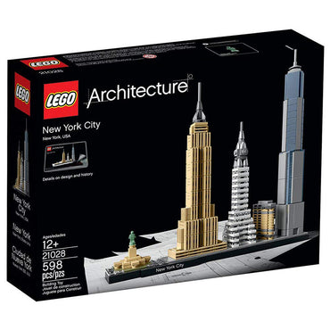 LEGO Architecture 21028 New York City Age 12+ 598pcs