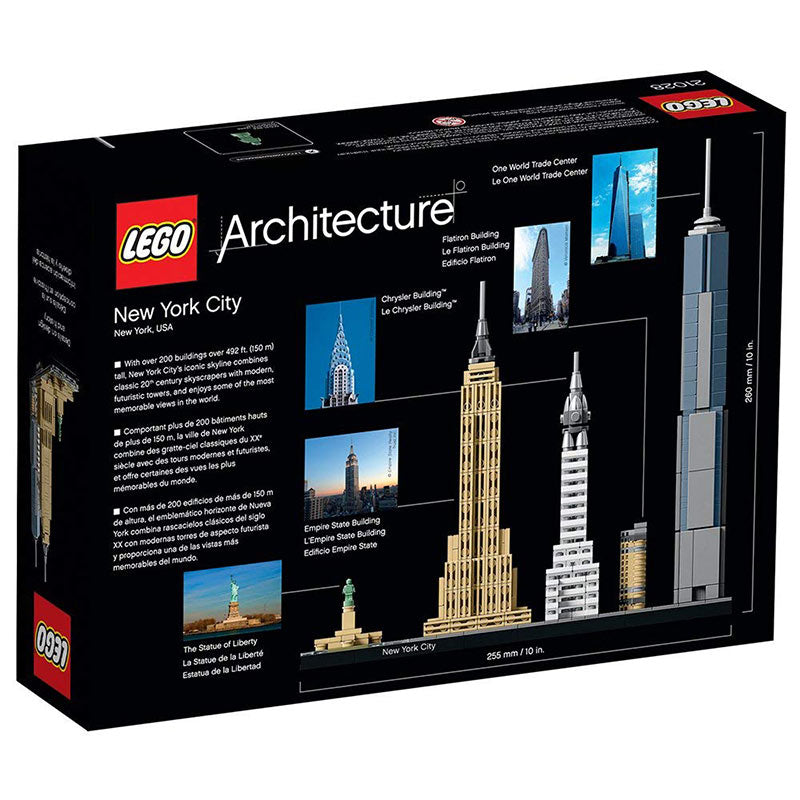 LEGO Architecture 21028 New York City Age 12+ 598pcs