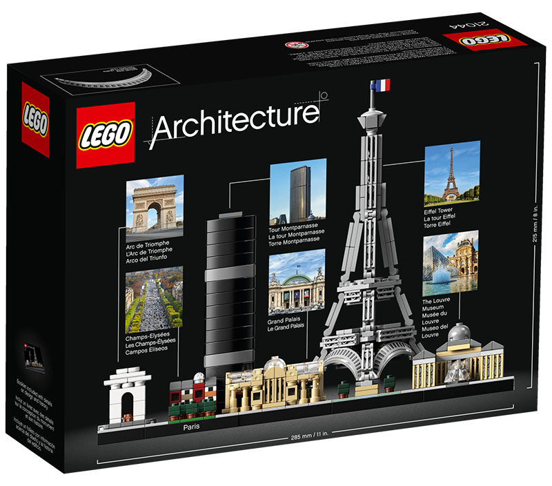 LEGO Architecture 21044 Paris Age 12+ 649pcs