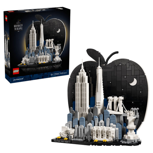 LEGO Architecture 21066 New York City – The Big Apple Age 18+ 1465pcs