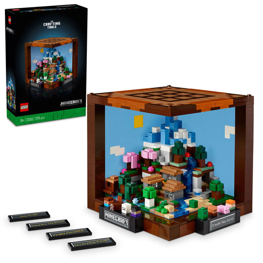 LEGO Minecraft 21265 The Crafting Table Age 18+ 1195pcs