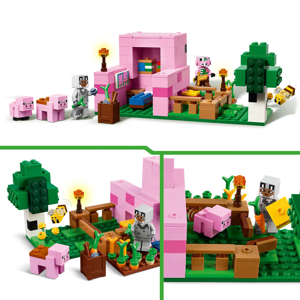 LEGO Minecraft 21268 The Baby Pig House Age 7+ 238pcs