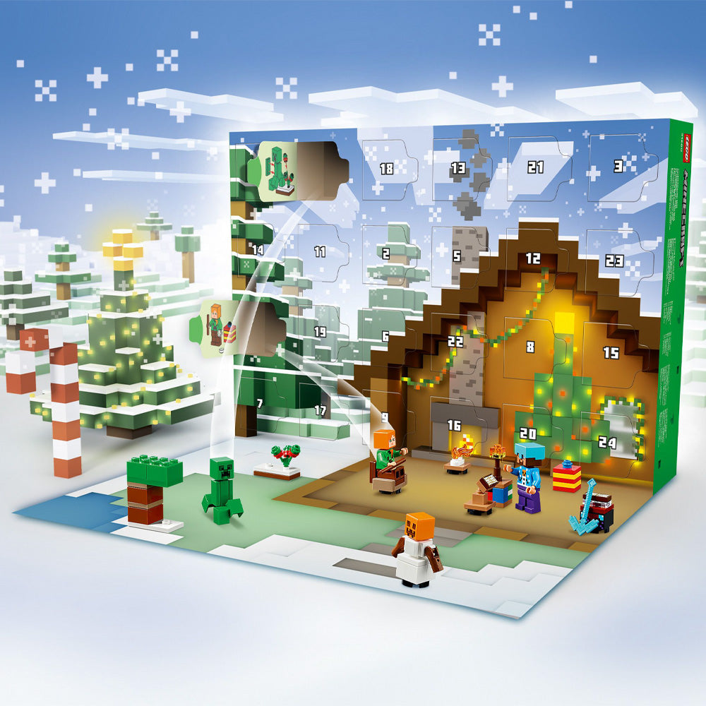 LEGO Minecraft 21280 Advent Calendar 2025 Age 7+ 300pcs
