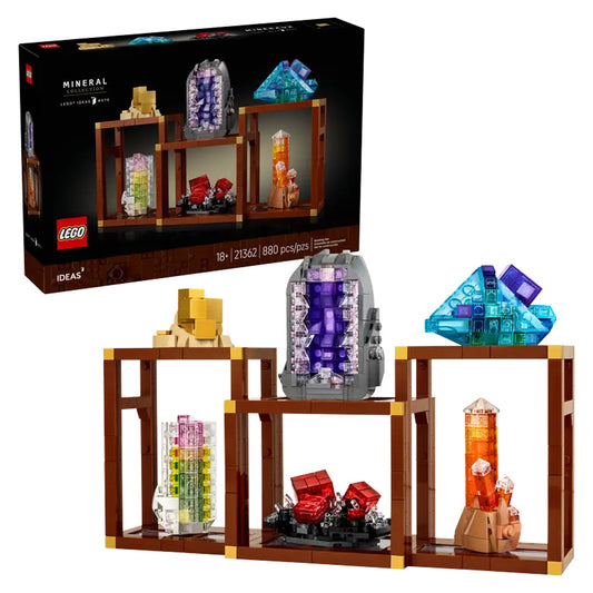 LEGO Ideas 21362 Mineral Collection Age 18+ 880pcs