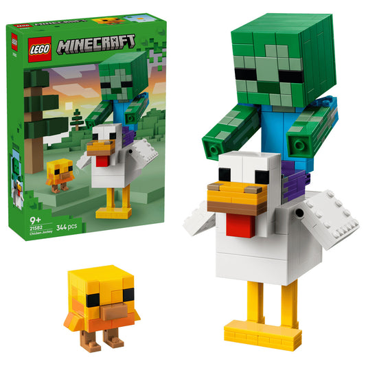 LEGO Minecraft 21582 Chicken Jockey Age 9+ 344pcs