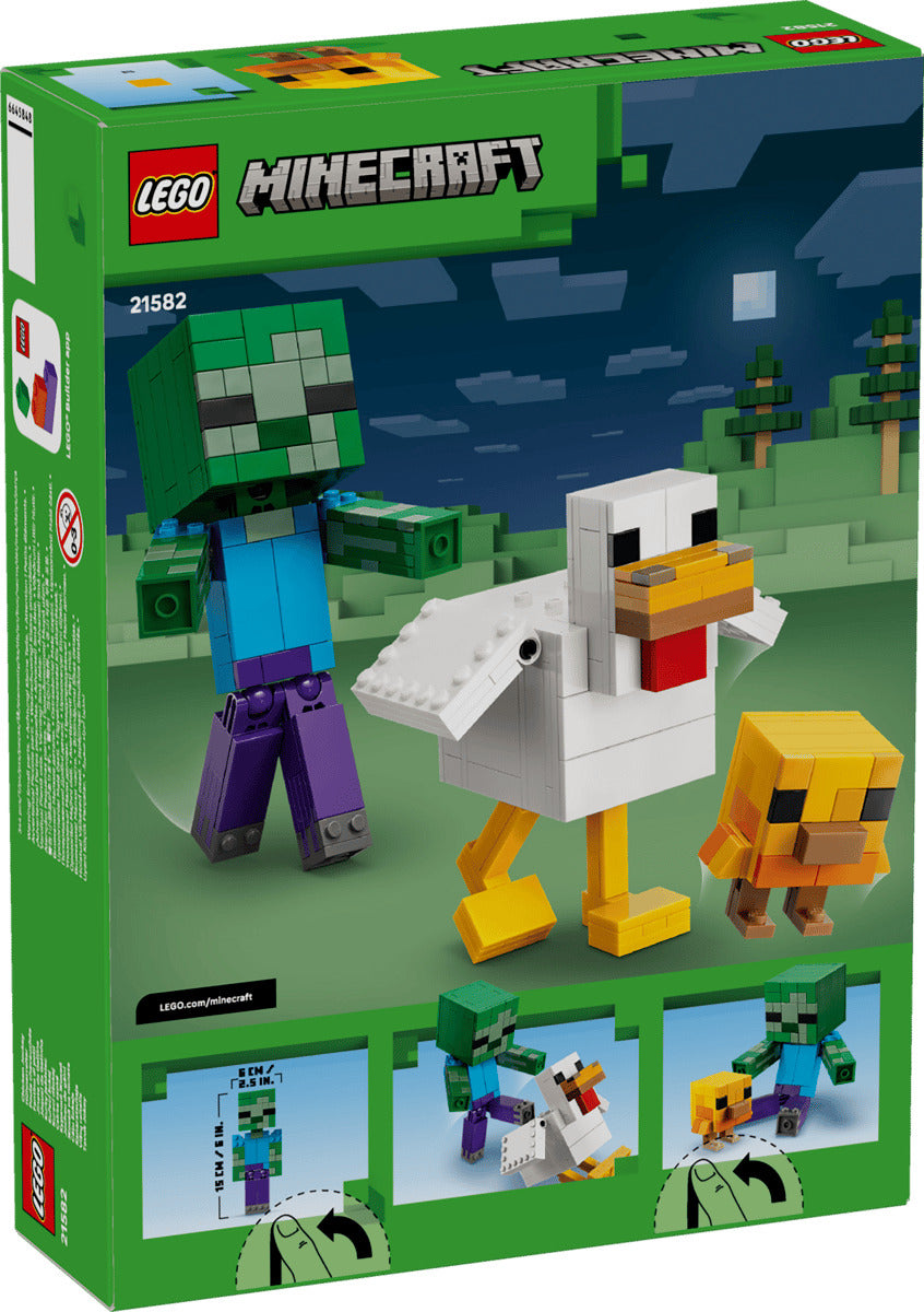 LEGO Minecraft 21582 Chicken Jockey Age 9+ 344pcs