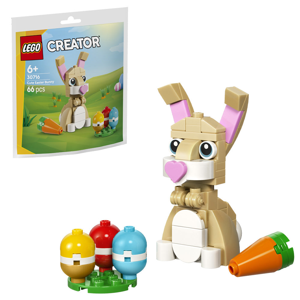 LEGO Creator 30716 Cute Easter Bunny Age 5+ 66pcs - Bag