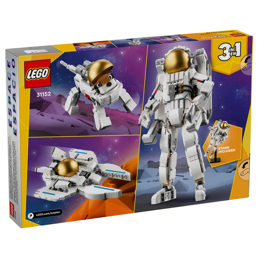 LEGO Creator 31152 Space Astronaut 3-in-1 Set Age 9+ 647pcs