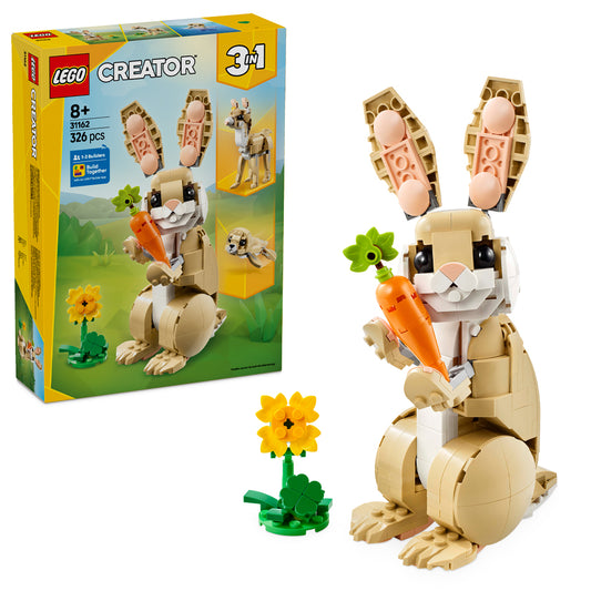 LEGO Creator 31162 Cute Bunny Age 8+ 326pcs