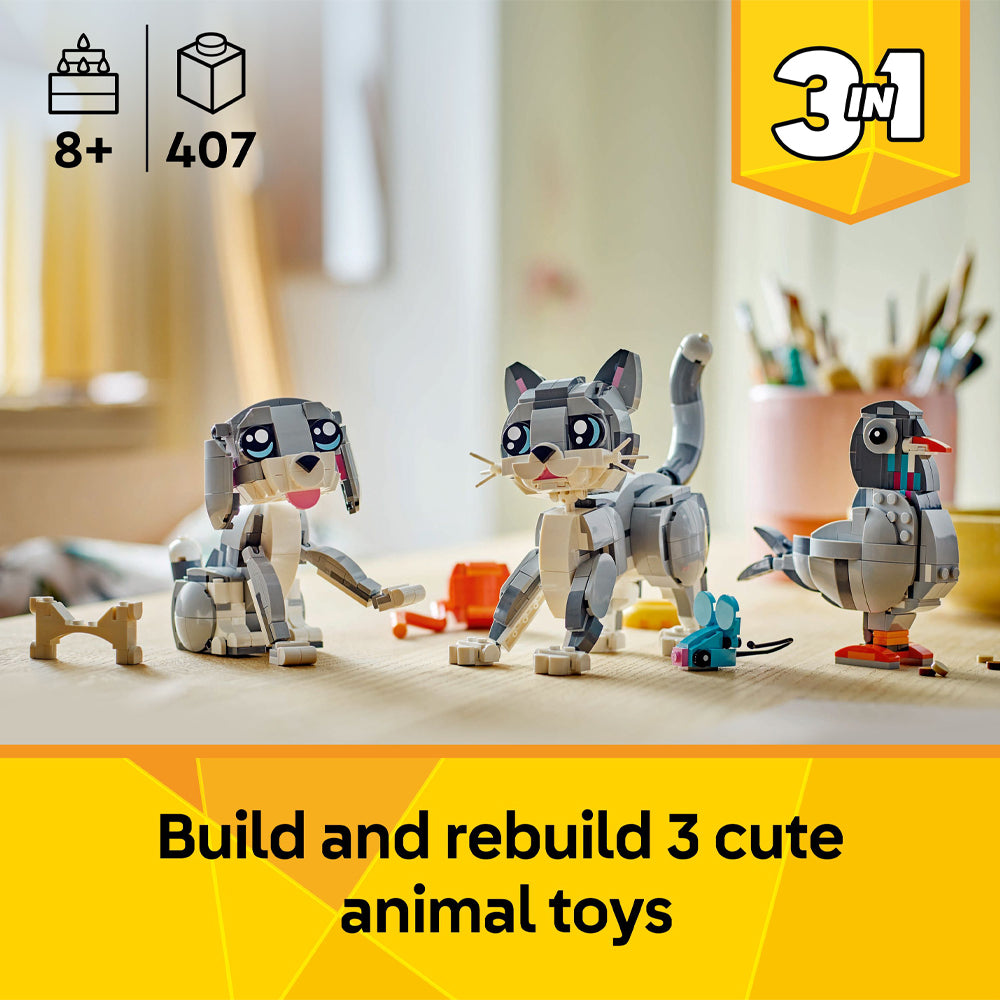 LEGO Creator 31163 Playful Cat Age 8+ 407pcs