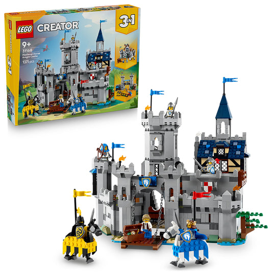 LEGO Creator 31168 Medieval Horse Knight Castle Age 9+ 1371pcs