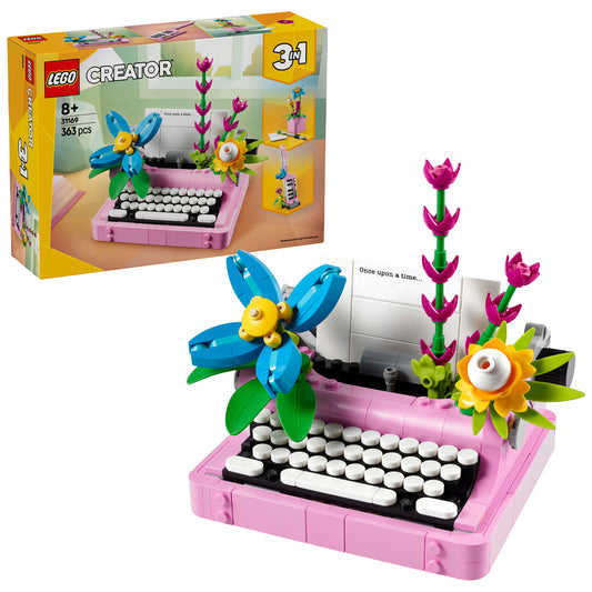 LEGO Creator 31169 Typewriter with Flowers Age 8+ 363pcs