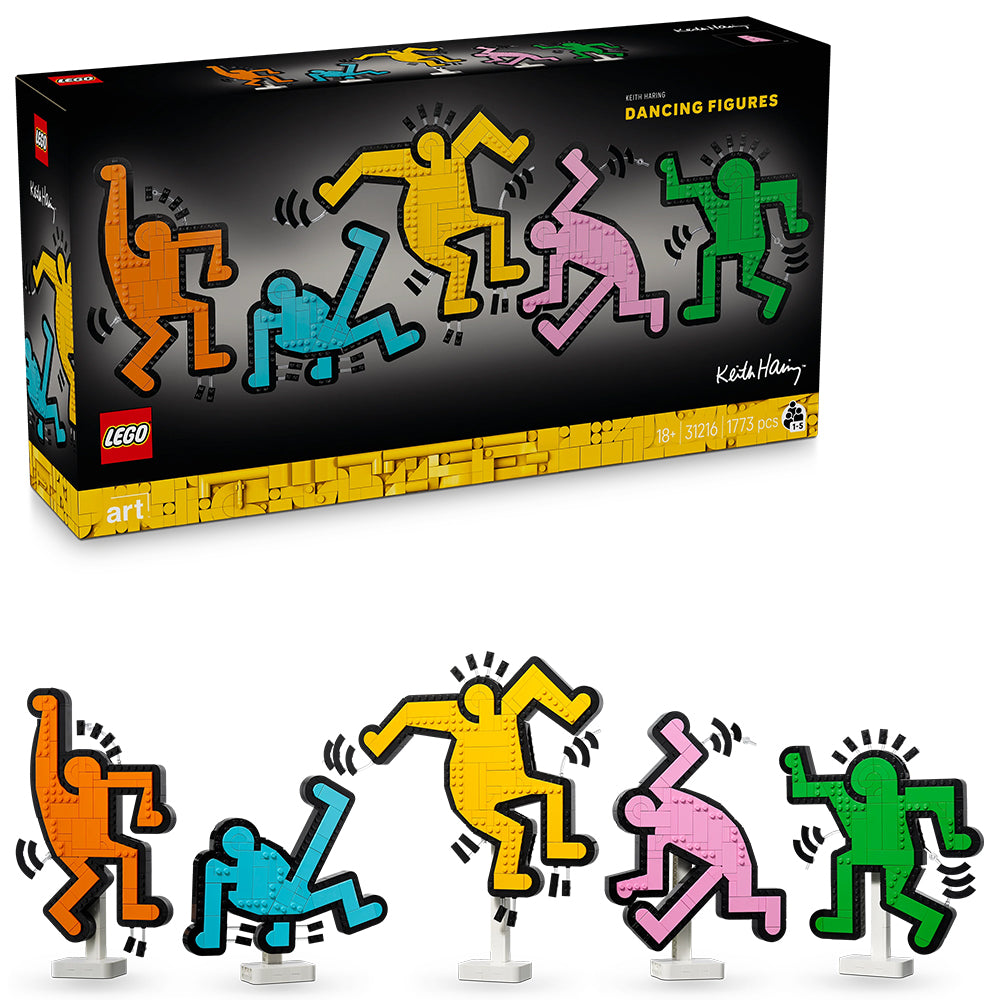 LEGO ART 31216 Keith Haring - Dancing Figures Age 18+ 1773pcs