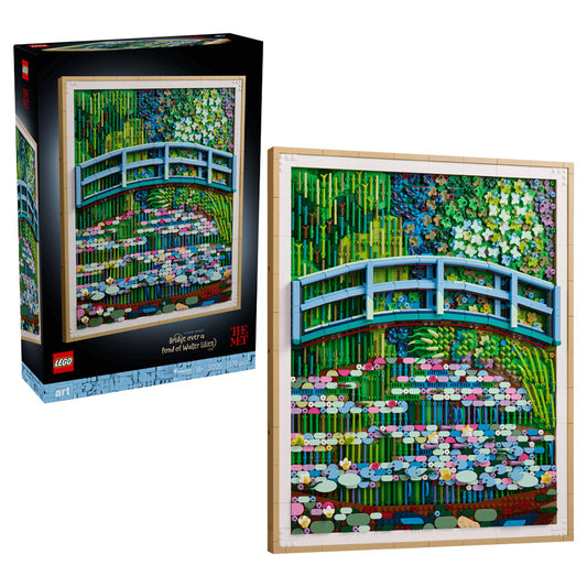 LEGO ART 31220 Claude Monet - Bridge over a Pond of Water Lilies Age 18+ 3179pcs