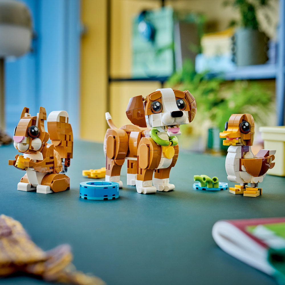 LEGO Creator 31382 Cute Animals: Playful Puppy Dog Age 8+ 336pcs