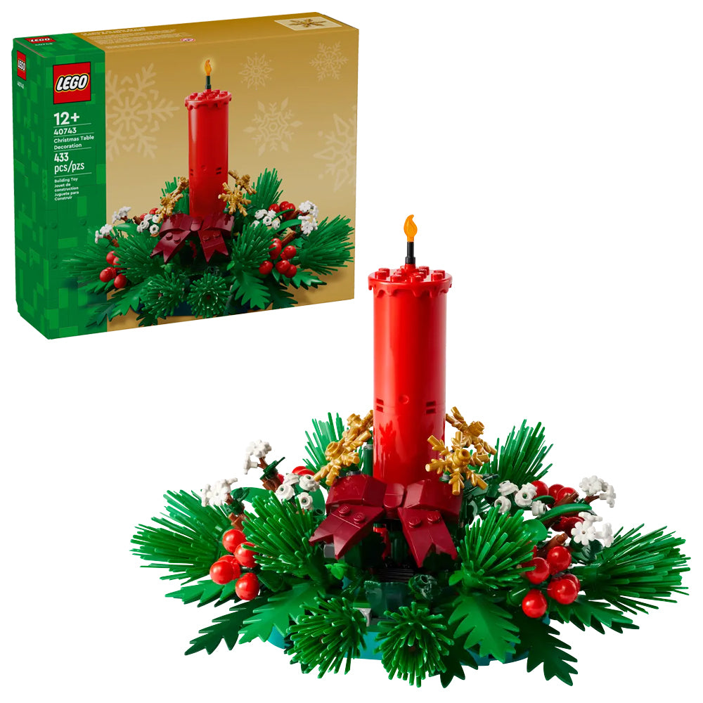 LEGO 40743 Christmas Table Decoration Age 12+ 433pcs