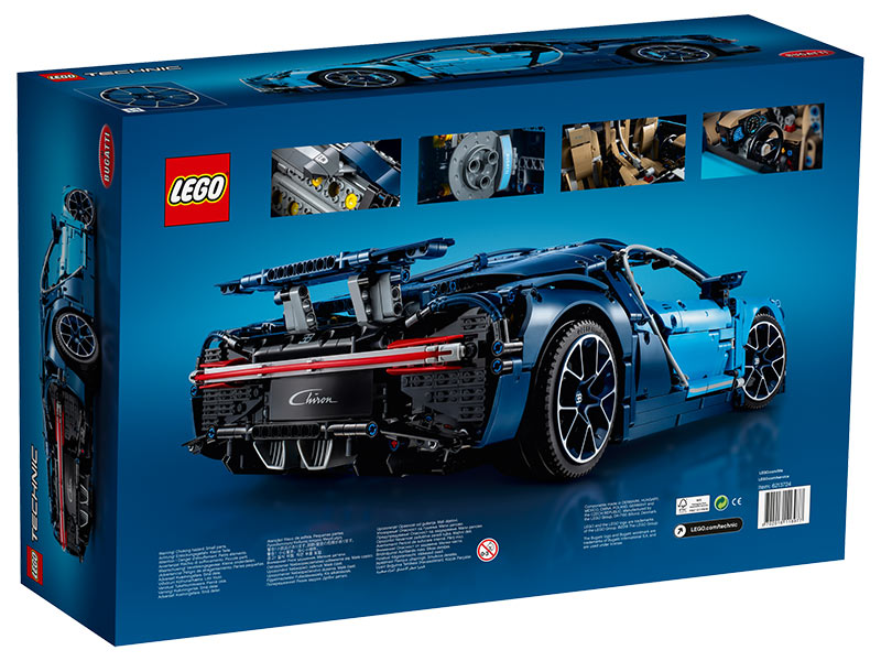Lego 42083 Technic Bugatti Chiron Age 16+ 3599pcs