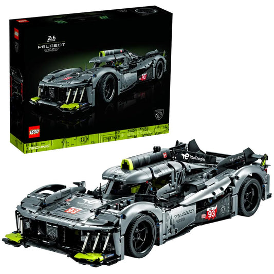 LEGO Technic 42156 Peugeot 9X8 24H Le Mans Hybrid Hypercar Age 18+ 1775pcs