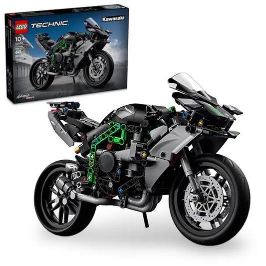 LEGO Technic 42170 Kawasaki Ninja H2R Motorcycle Age 10+ 643pcs