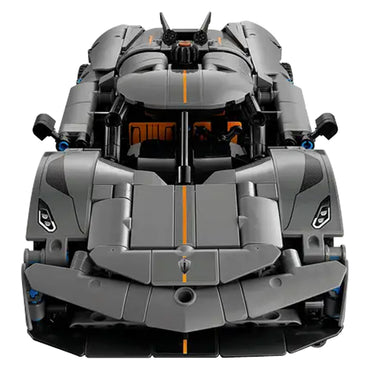 LEGO Technic 42173 Koenigsegg Jesko Absolut Grey Hypercar Age 10+ 801pcs