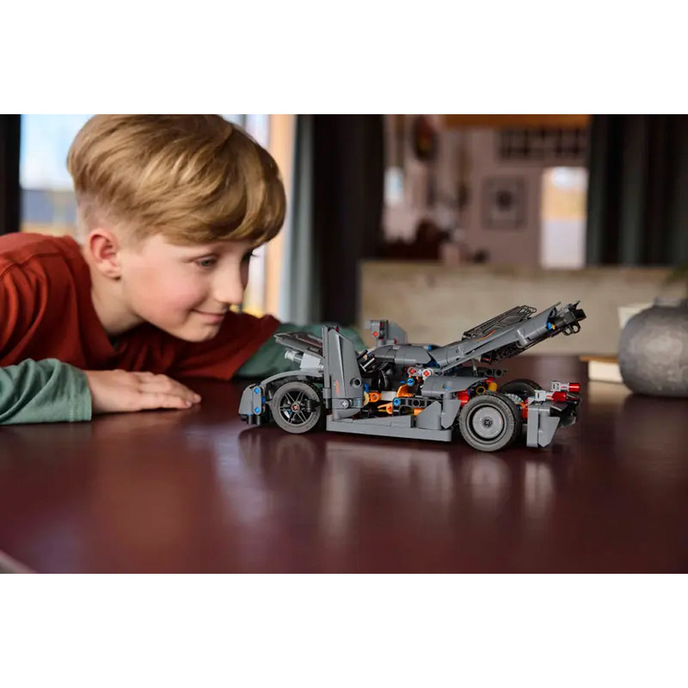 LEGO Technic 42173 Koenigsegg Jesko Absolut Grey Hypercar Age 10+ 801pcs