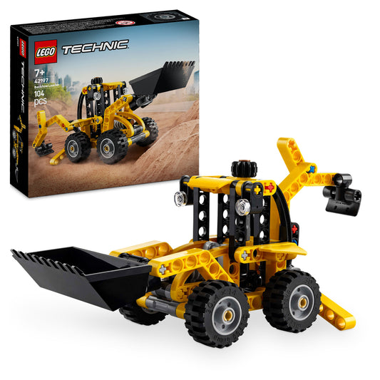 LEGO Technic 42197 Backhoe Loader Age 7+ 104pcs
