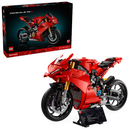 LEGO Technic 42202 Ducati Panigale V4 S Motorcycle Age 18+ 1603pcs