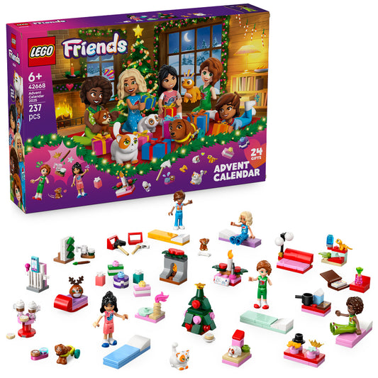 LEGO Friends 42668 Advent Calendar 2025 Age 6+ 327pcs
