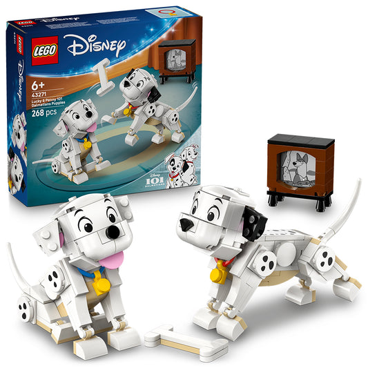LEGO Disney 43271 Lucky & Penny 101 Dalmatians Puppies Age 6+ 268pcs