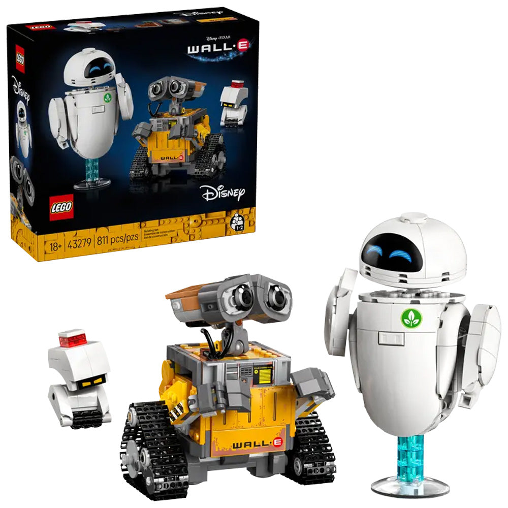 LEGO Disney 43279 WALL-E & EVE Age 18+ 811pcs