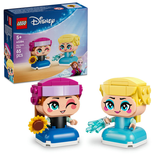 LEGO Disney Princess 43284 Mini Anna & Elsa Age 5+ 65pcs