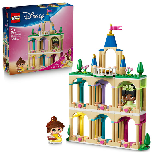 LEGO Disney 43291 Mini Belle & Tiana with Castle Age 5+ 358pcs