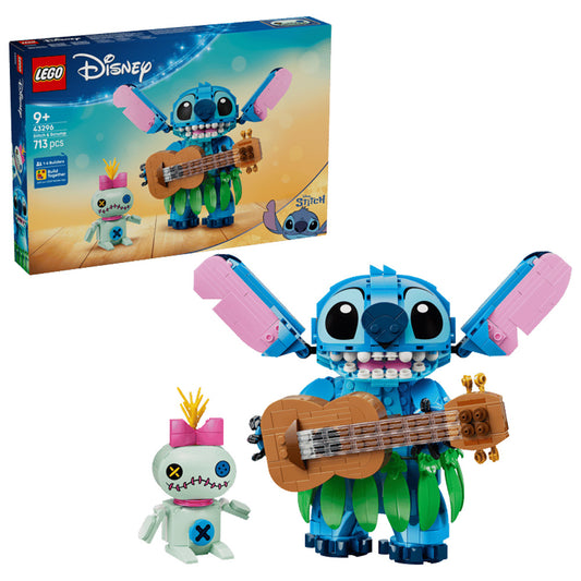 LEGO Disney 43296 Stitch & Scrump Age 9+ 713pcs
