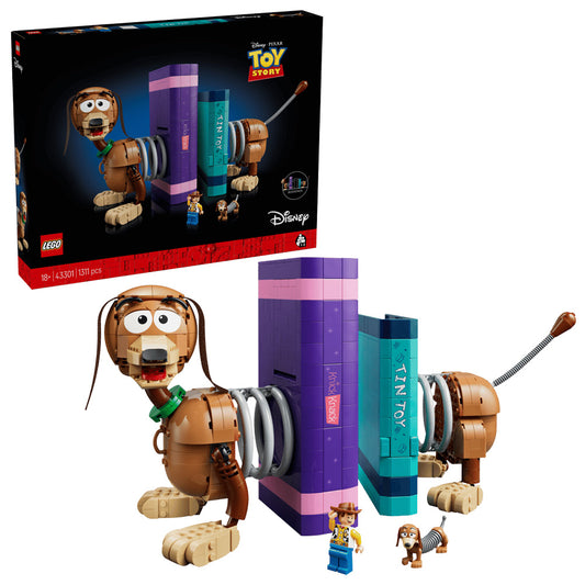 LEGO Disney 43301 Toy Story: Slinky Dog Bookends Age 18+ 1311pcs