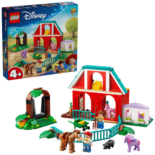 LEGO Disney 43304 Toy Story 5: Blaze's Horse Ranch Age 4+ 209pcs
