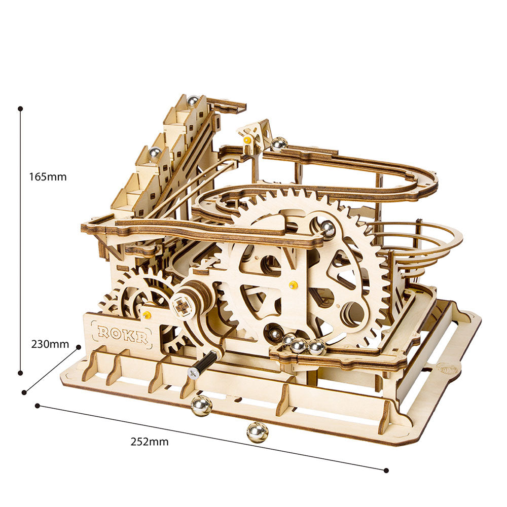 ROBOTIME ROKR Marble Parkour/Run Mechanical Wooden Model Kit LG501