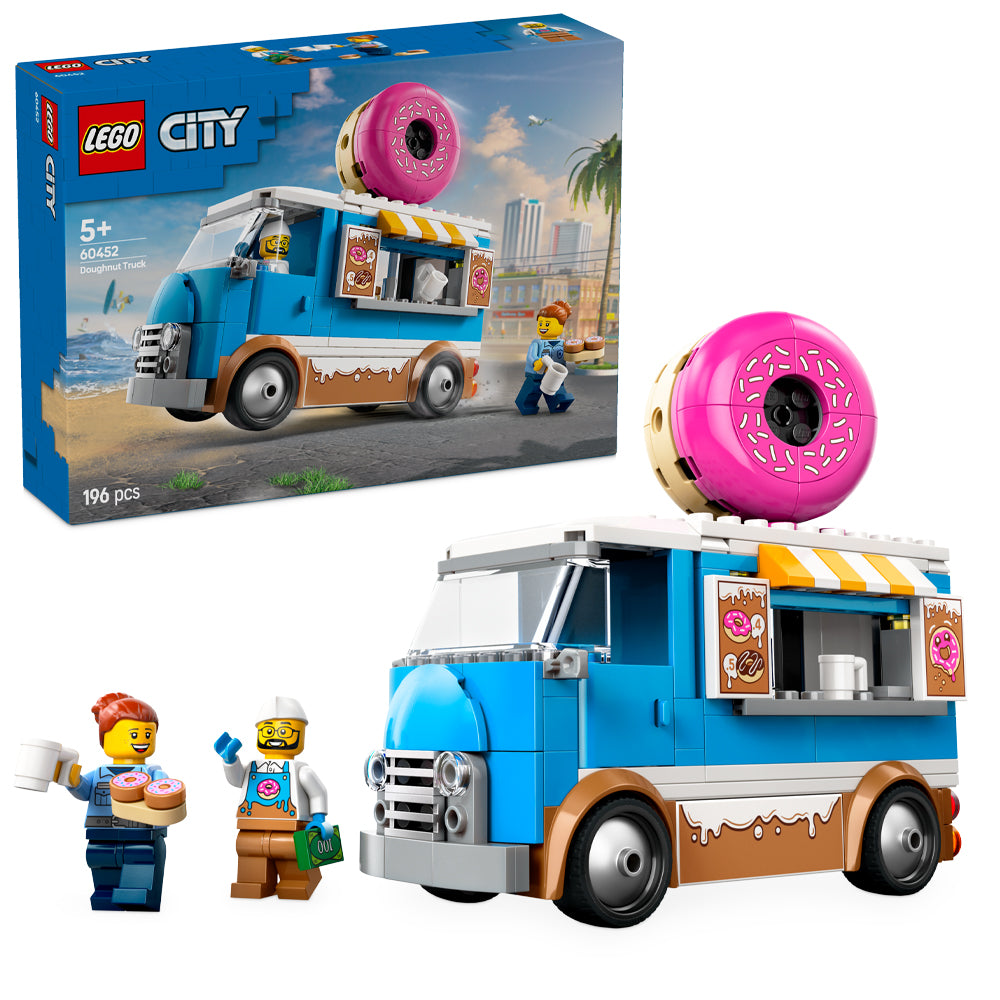 LEGO City 60452 Doughnut Truck Age 5+ 196pcs