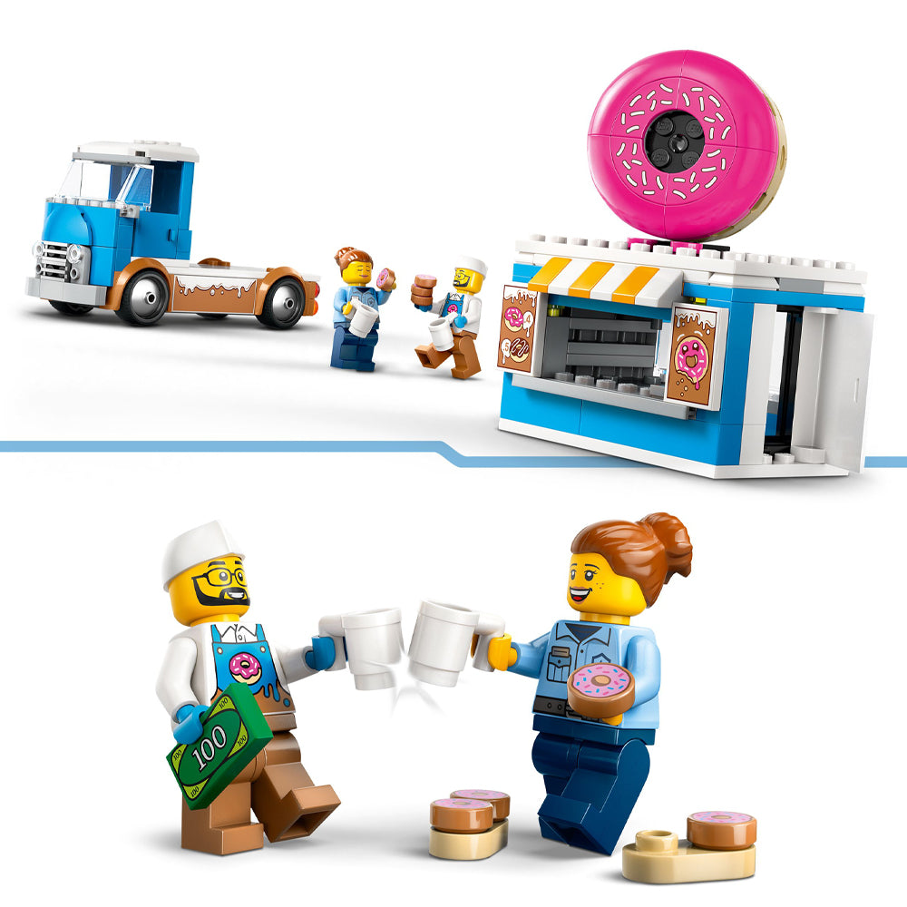 LEGO City 60452 Doughnut Truck Age 5+ 196pcs