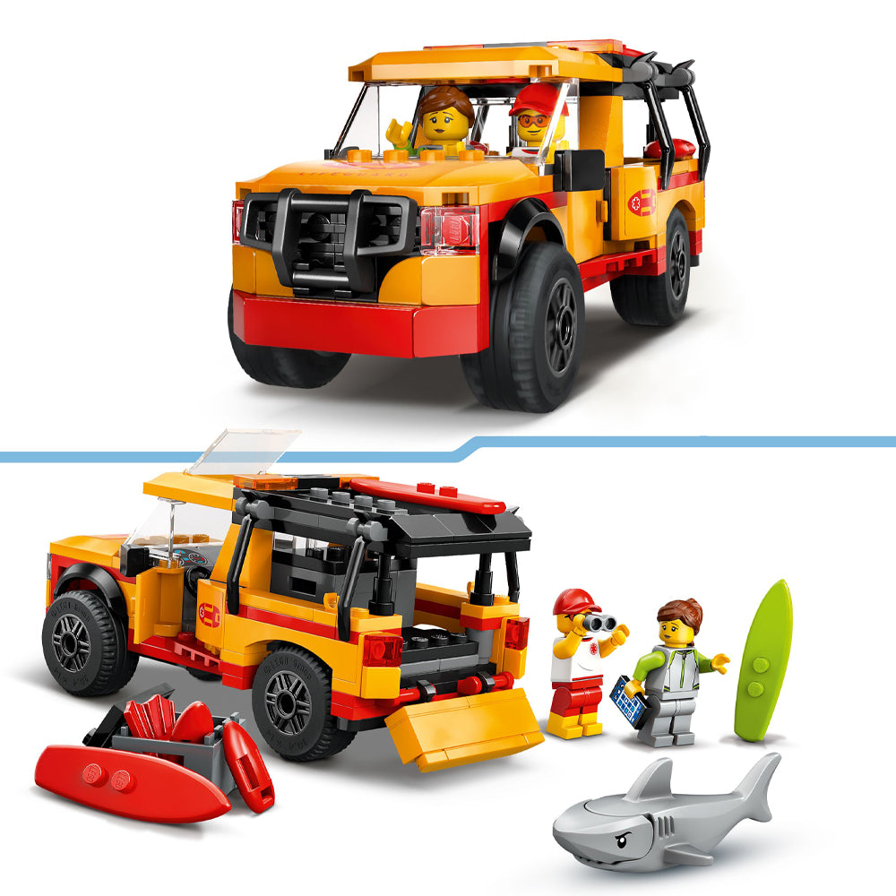 LEGO City 60453 Lifeguard Beach Rescue Truck Age 6+ 214pcs
