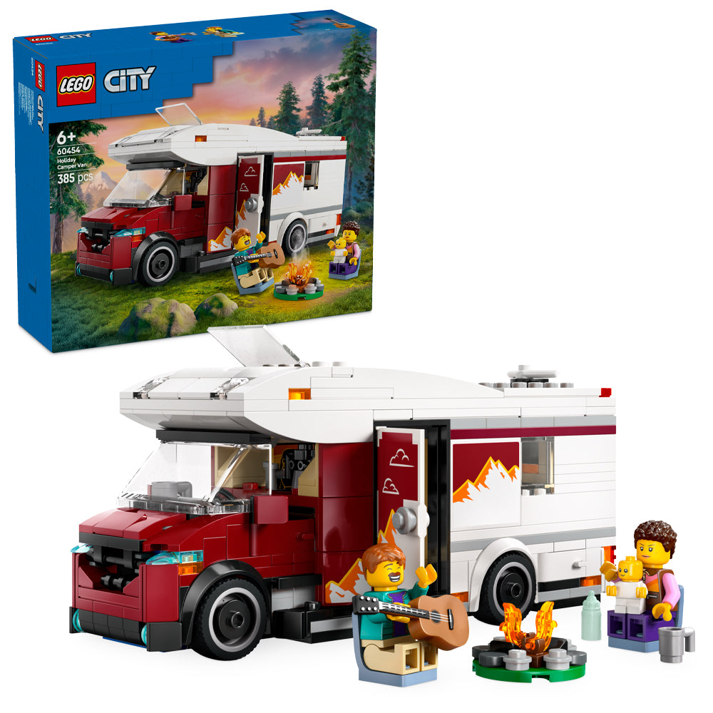 LEGO City 60454 Holiday Adventure Camper Van Age 6+ 385pcs