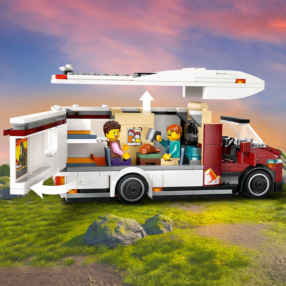 LEGO City 60454 Holiday Adventure Camper Van Age 6+ 385pcs