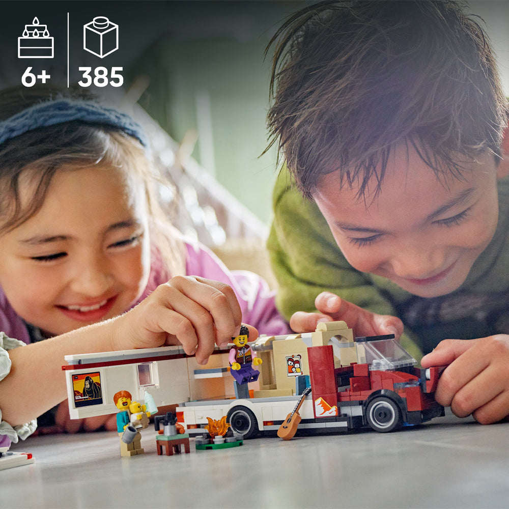LEGO City 60454 Holiday Adventure Camper Van Age 6+ 385pcs