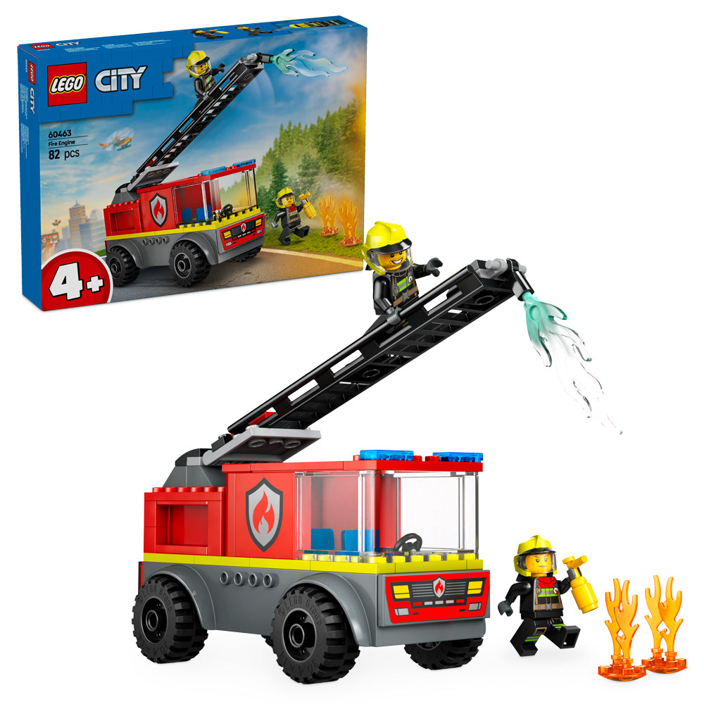 LEGO City 60463 Fire Engine with Ladder Age 4+ 82pcs