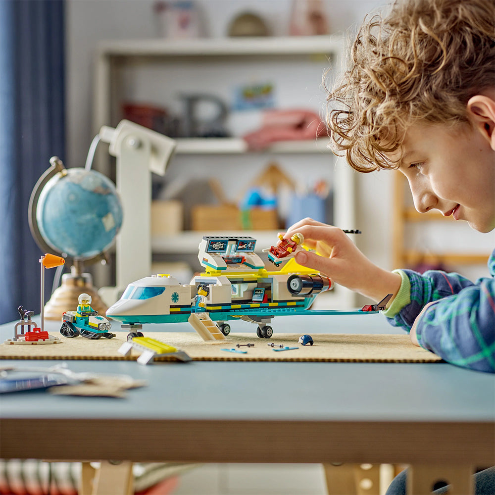 LEGO City 60465 Emergency Air Ambulance Airplane Age 6+ 403pcs