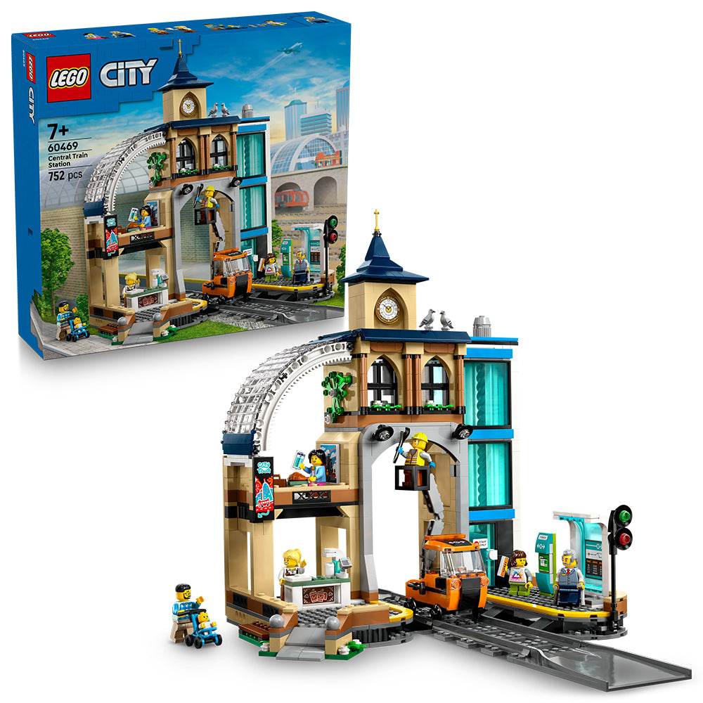 LEGO City 60469 Central Train Station Age 7+ 752pcs