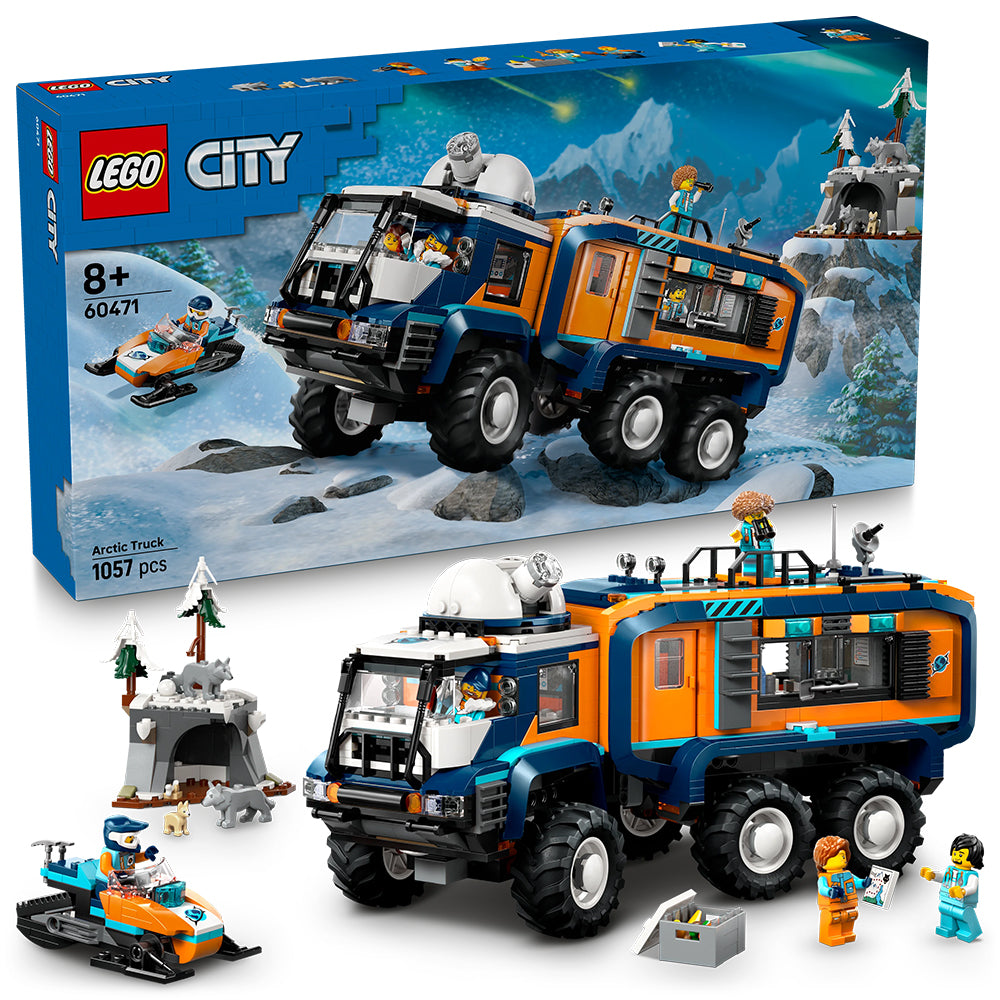 LEGO City 60471 Arctic Explorer Science Lab Truck Age 8+ 1064pcs